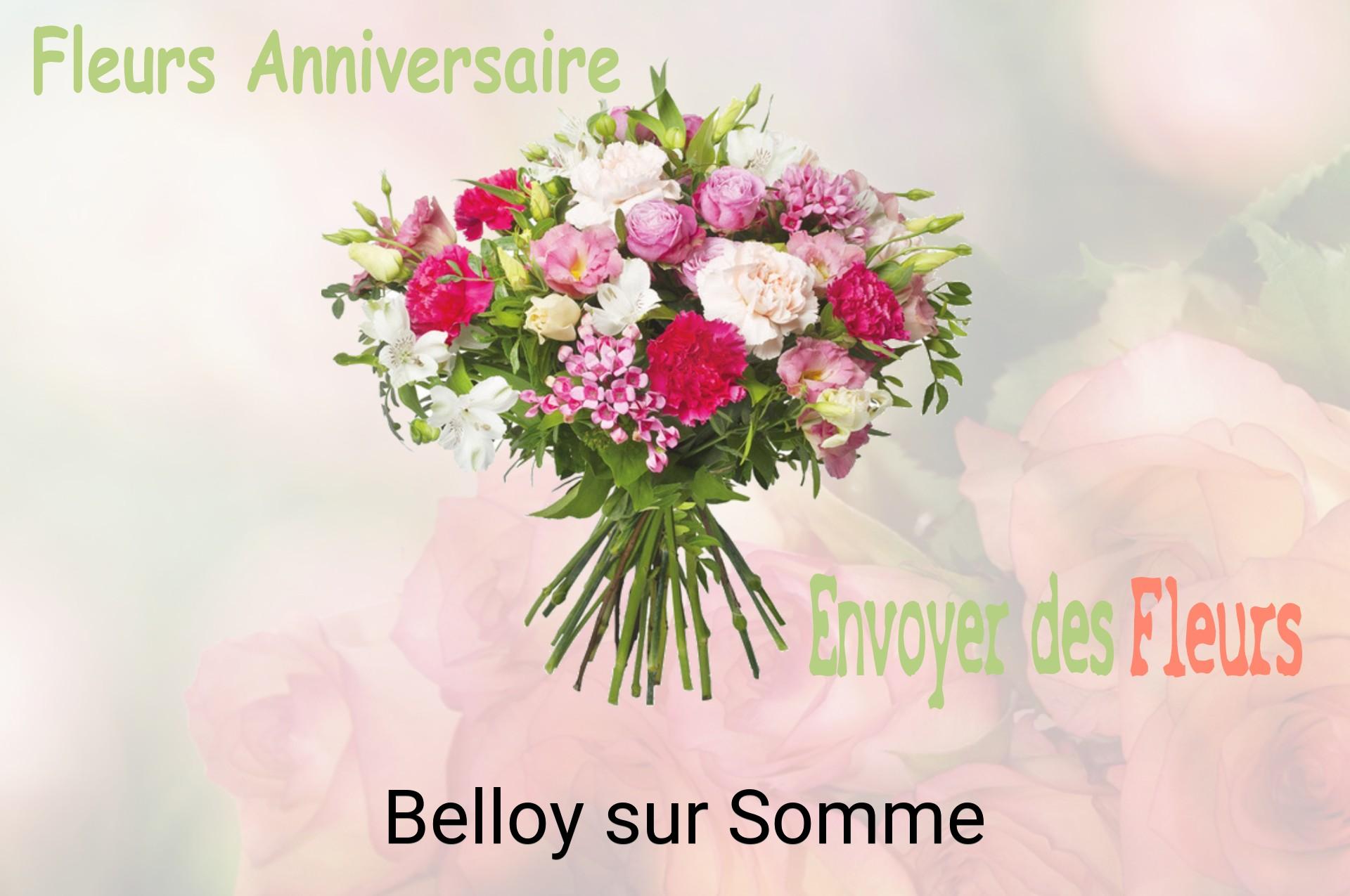 Bouquet de fleurs d’anniversaire livré à Belloy-sur-Somme
