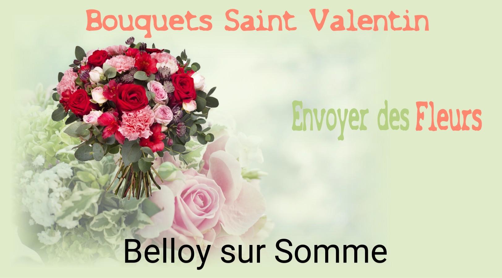 Roses de Saint-Valentin livrées à Belloy-sur-Somme
